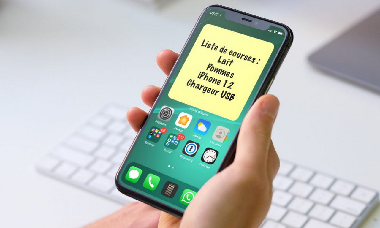 [iOS 14] Hướng dẫn tạo các ghi chú sticker trên màn hình chính iPhone thông qua ứng dụng Sticky Widgets