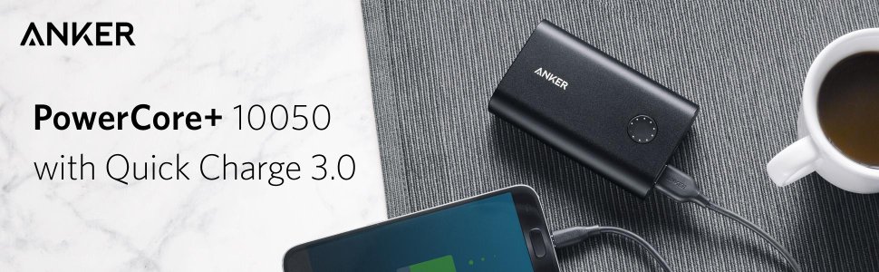 Pin dự phòng Anker PowerCore+ 10050 QC 3.0