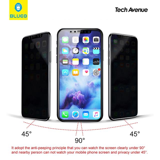 Kính cường lực chống nhìn trộm iPhone X – Blueo