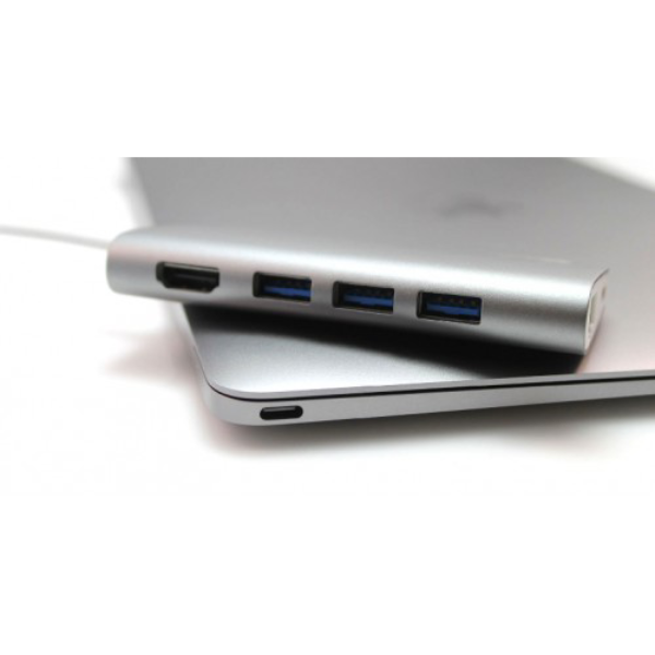 Cổng Nối Letouch Hub USB-C 8in1 Gray
