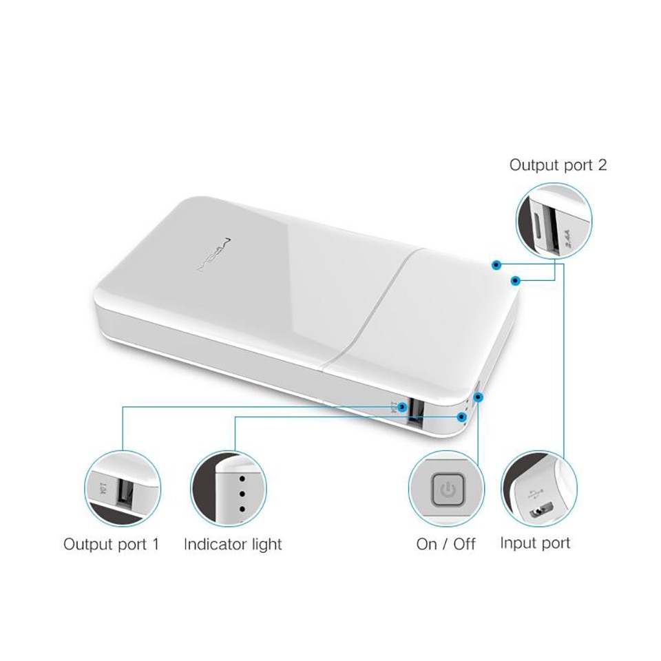 Sạc dự Phòng Mipow Power Cube 20000 SPT07