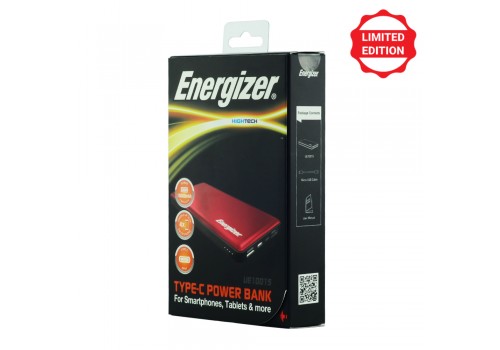 Pin sạc dự phòng Energizer 10,000mAh màu đỏ - UE10015RD