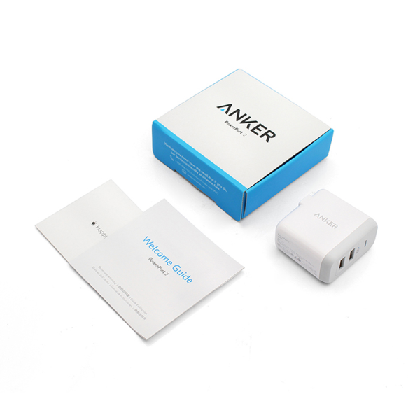 Sạc Anker PowerPort 2 Lite - 12w - White