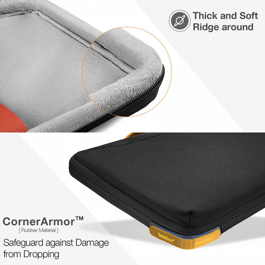 Túi Chống Sốc TOMTOC Spill-resistant MBP 15'' New Black (A22-D01H01)