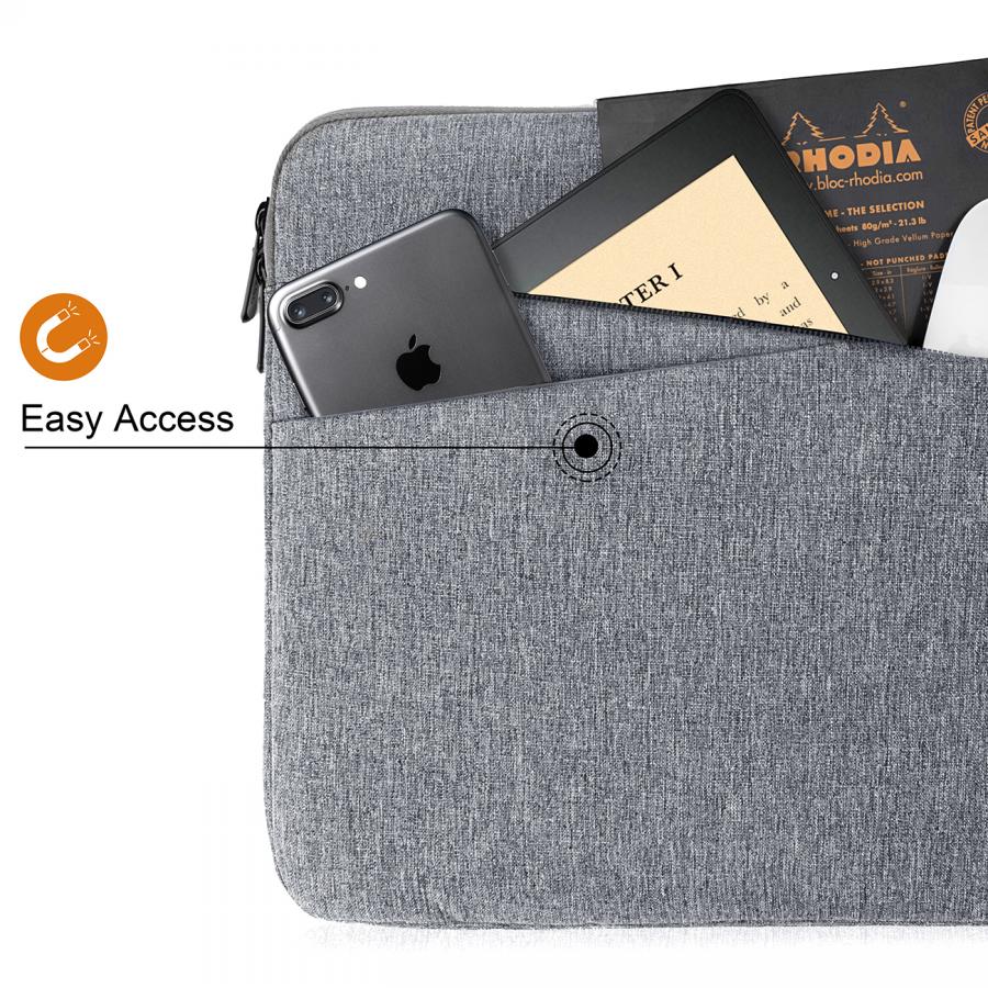 Túi Chống Sốc TOMTOC Style MBA/Retina 13'' Gray ( A18-C01G)