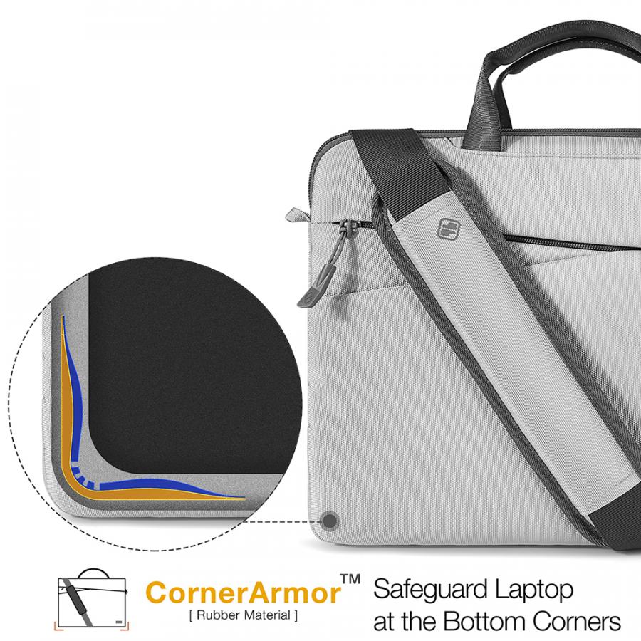 Túi Xách TOMTOC Messenger Bags MBP 15'' Gray (A45-E01G)