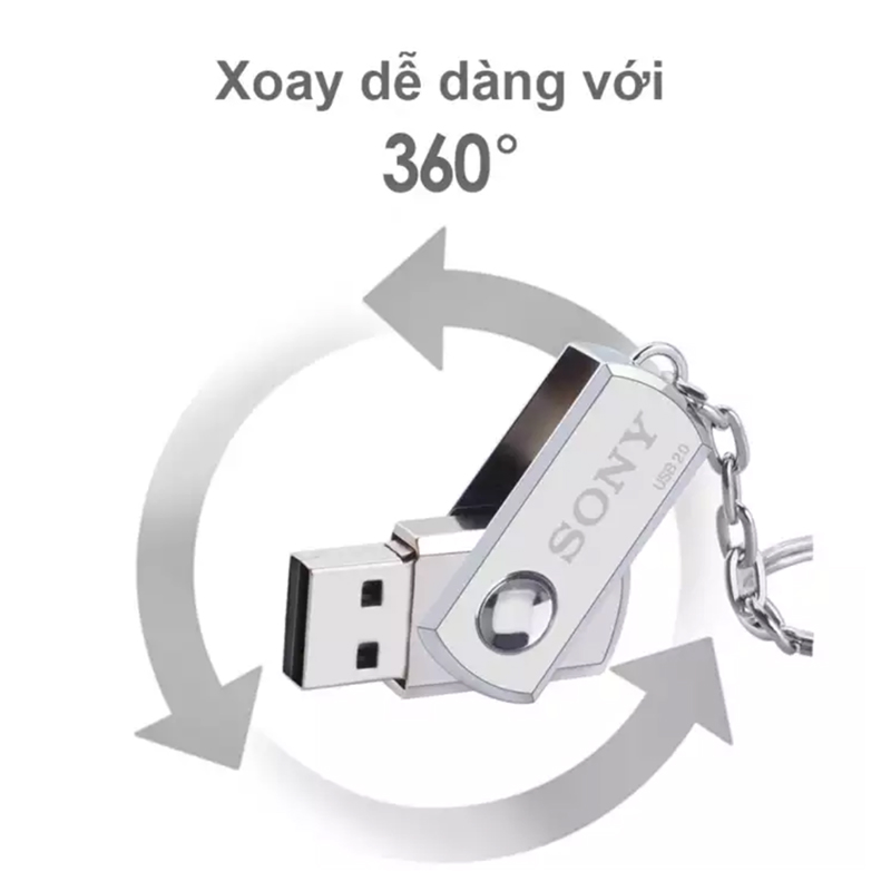 USB Sony Hộp Sắt 16GB