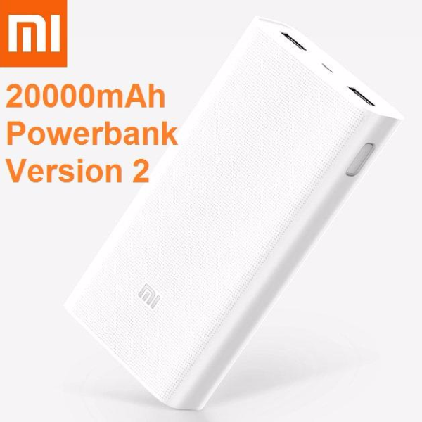 Pin Dự Phòng (Power Bank ) 20000Mah MI 2 Trắng (White)