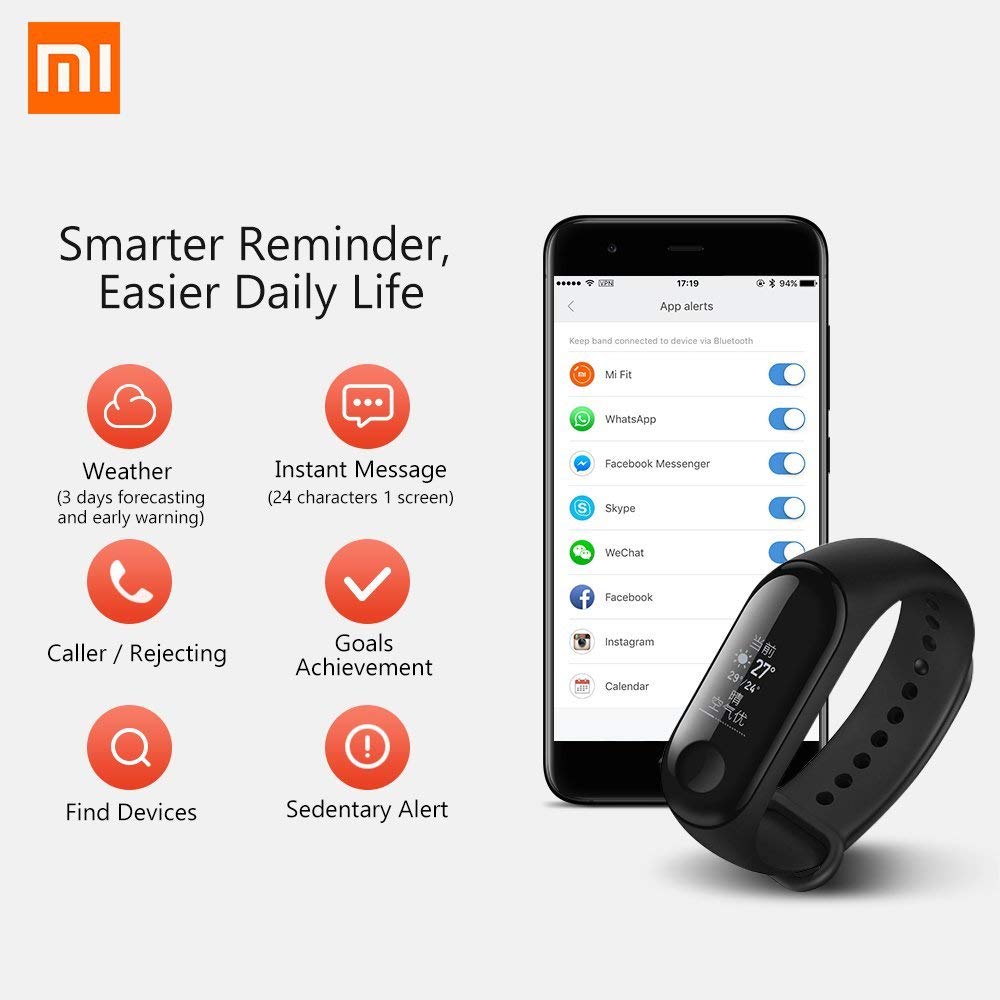 Vòng đeo tay thông minh Xiaomi Mi Band 3