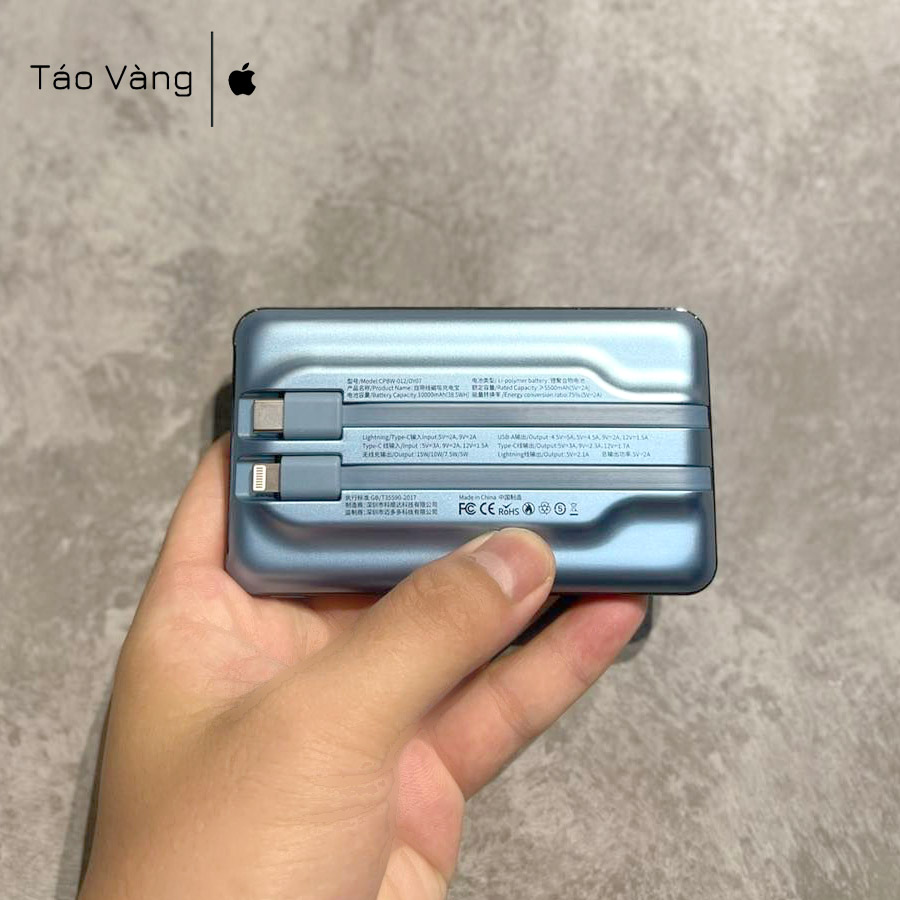 Pin dự phòng ZGA Magsafe 15W 10.000 mAh