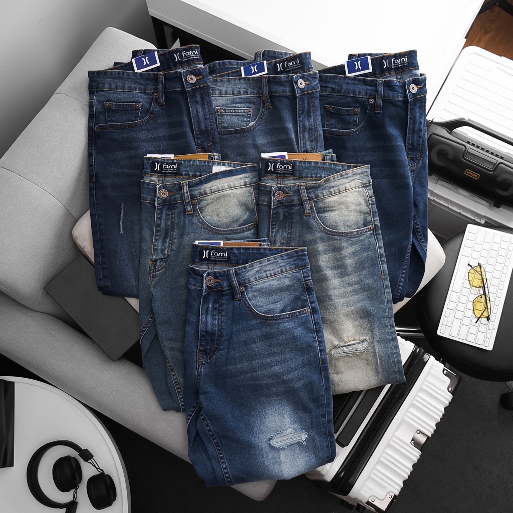 Quần jean Nam mẫu rách, có bigsize