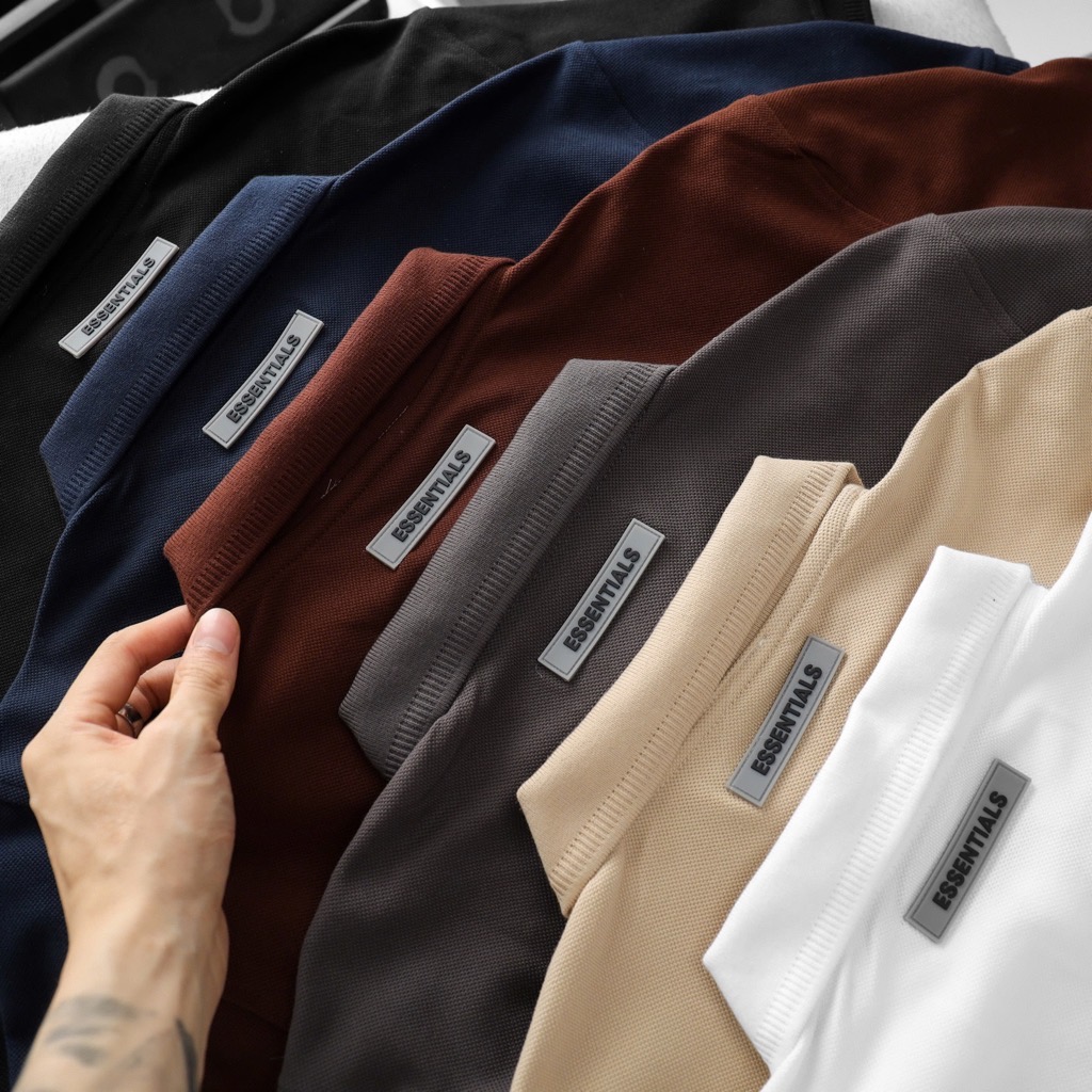 Áo polo Nam Essentials ss25
