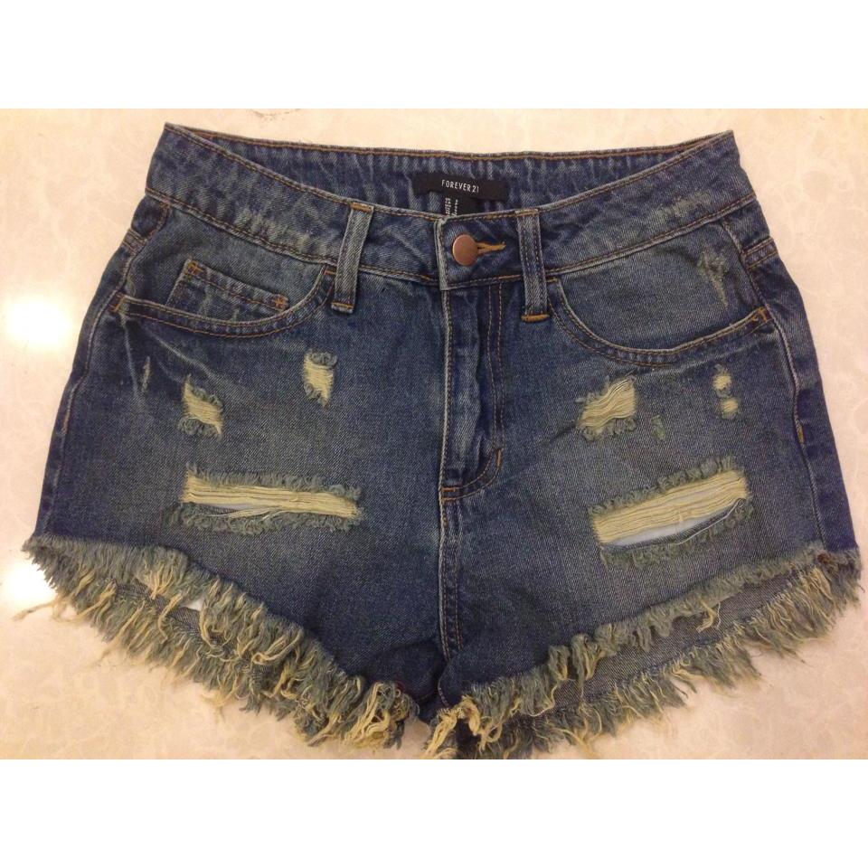 Quần Short Jean rách