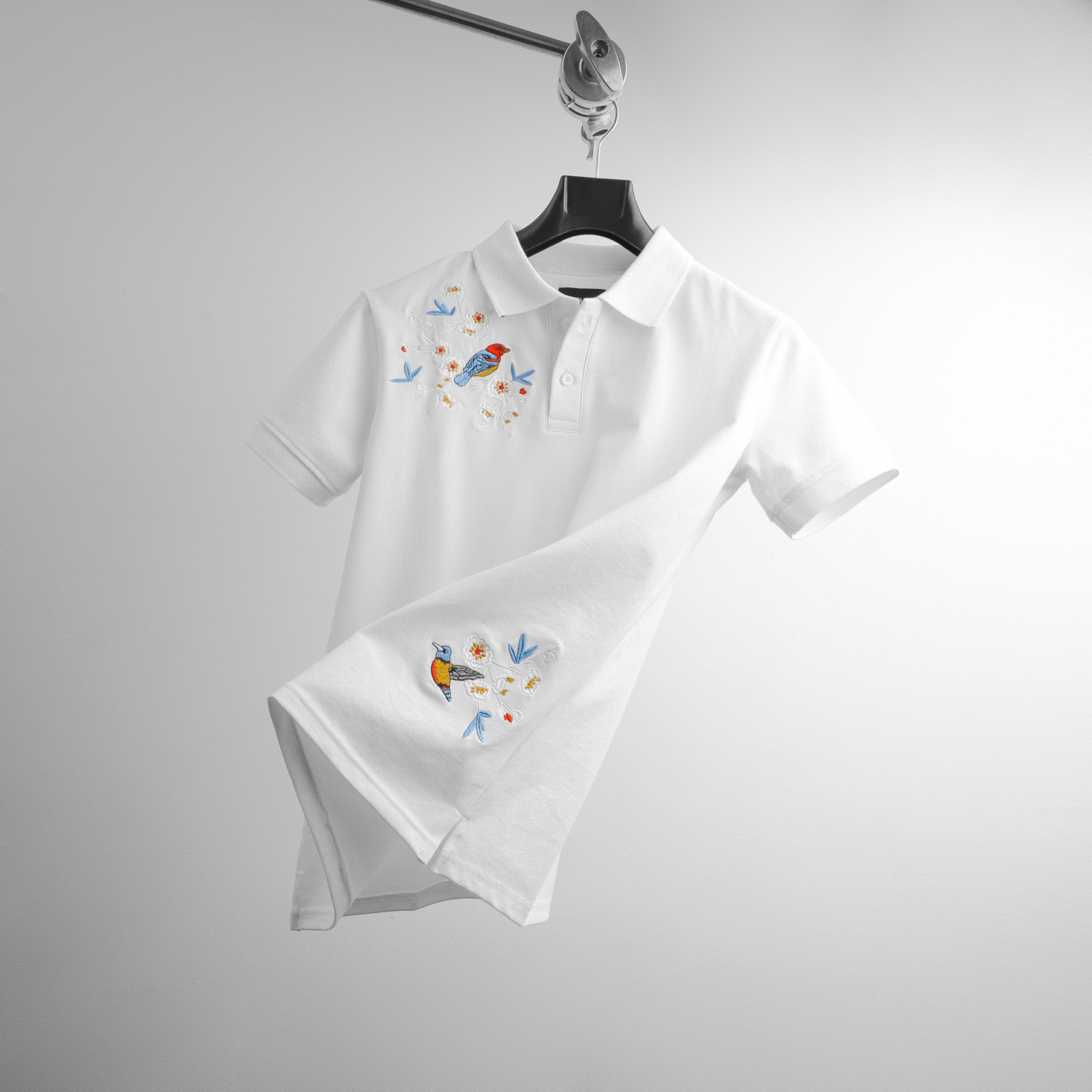 Áo polo thêu cho Nam mẫu mới