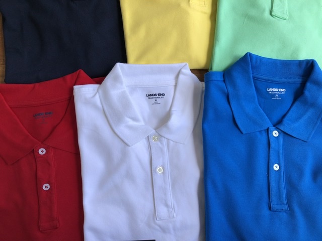 Áo polo Lands End xuất khẩu có bigsize