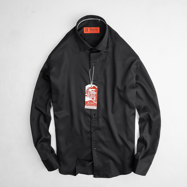 Sơ mi dài tay Nam gân chéo, có bigsize