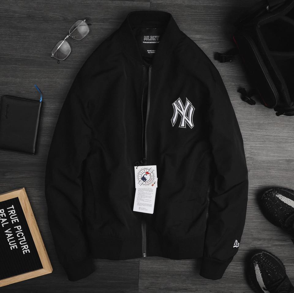 Minhshopvn  Hàng Chính Hãng Áo khoác MLB Yankees Navy Grey 2019