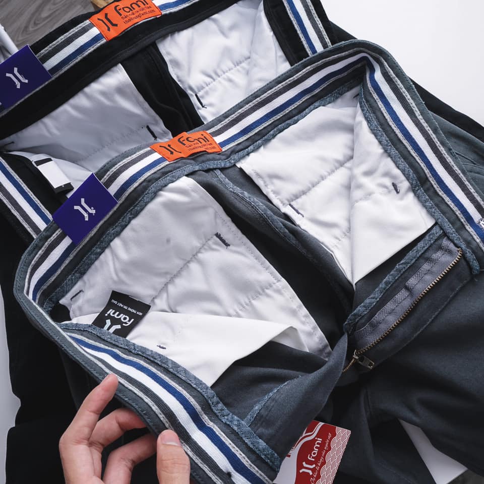 Fami slimfit chinos Mẫu quần kaki mới , có bigsize