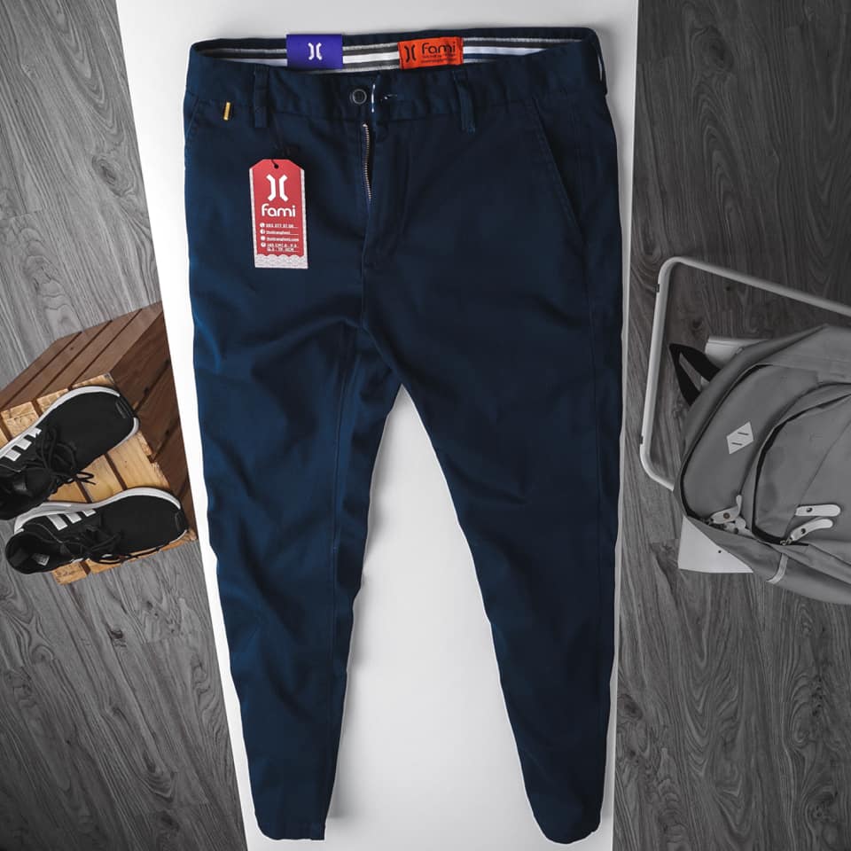 Fami slimfit chinos Mẫu quần kaki mới , có bigsize
