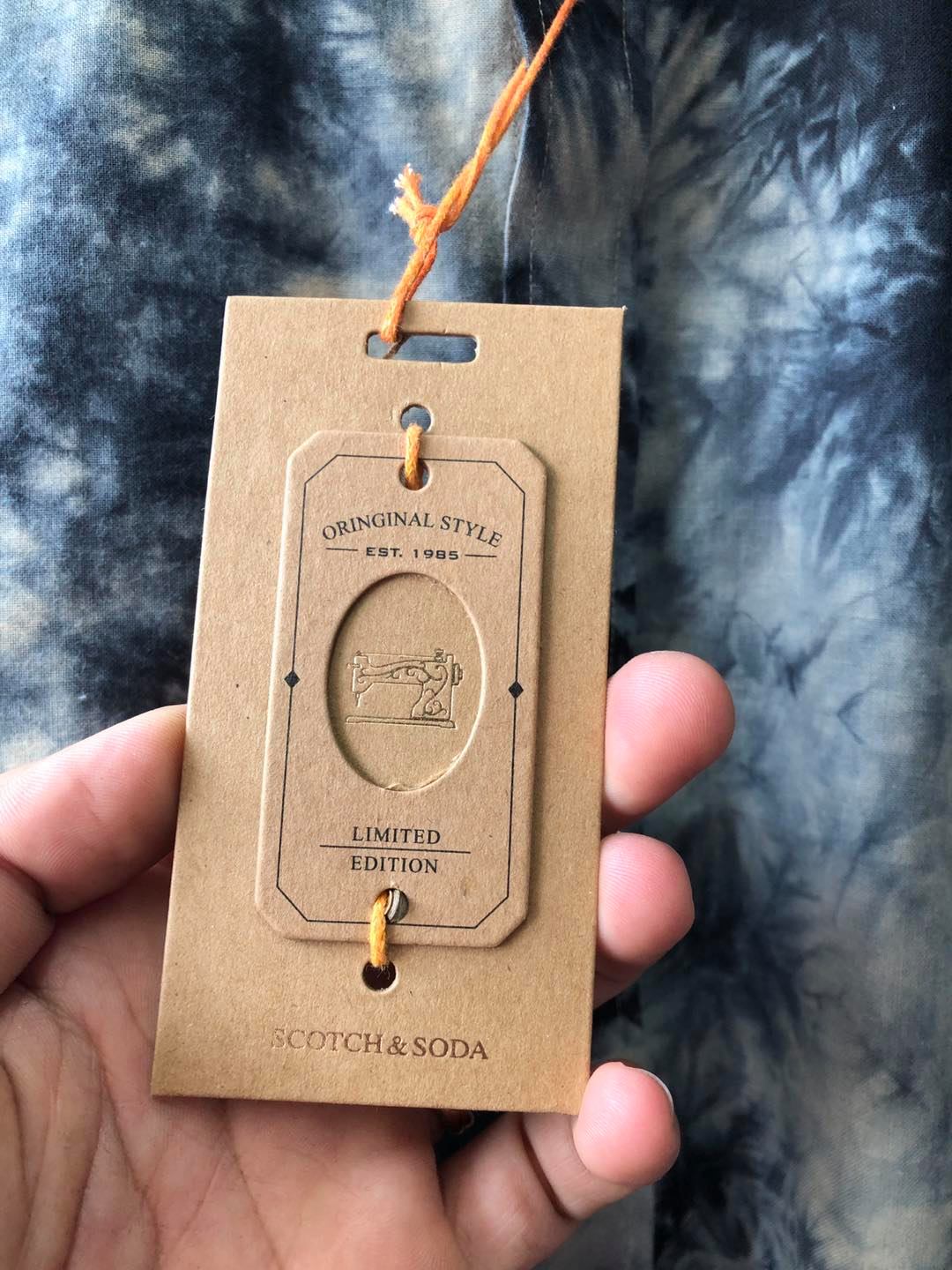 Sơmi dài tay loang màu Nam Scot&Soda