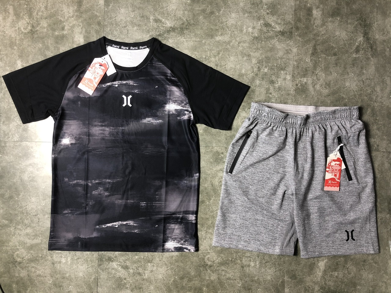 Áo thun Nam Raglan vải thun lạnh thể thao mẫu mới , có bigsize