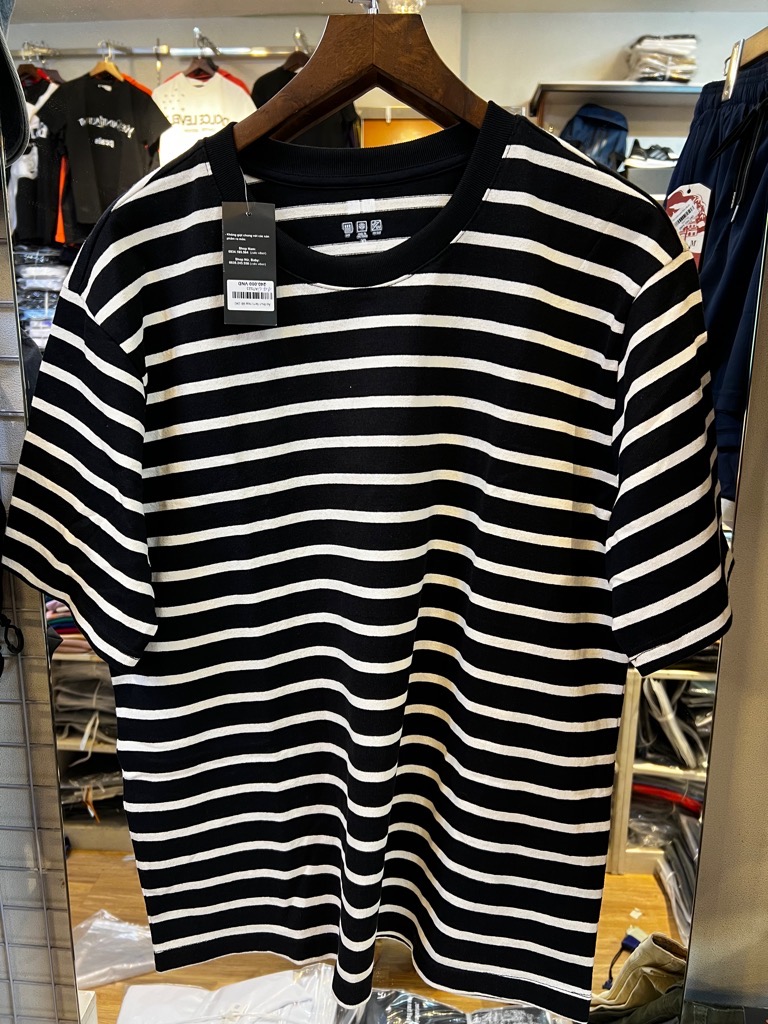 Áo thun cổ tròn coton sale 50%