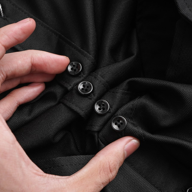 Sơ mi dài tay Nam gân chéo, có bigsize