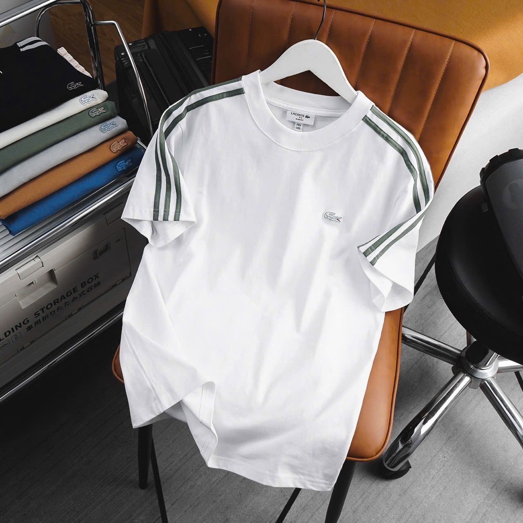 Áo thun coton lacoste mẫu mới 2025