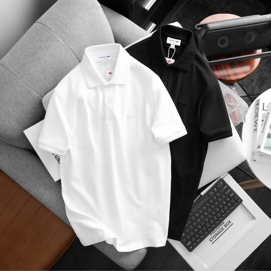 Áo polo Nam Lacoste - Đen