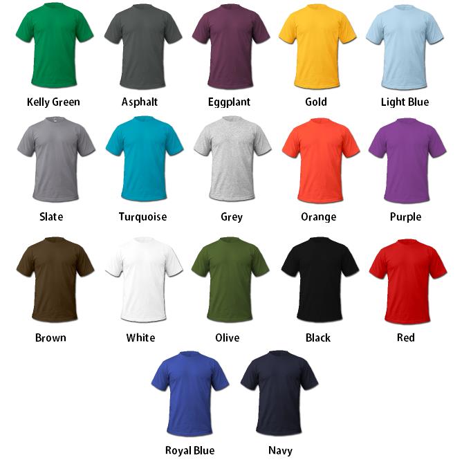 Áo thun trơn nhiều màu