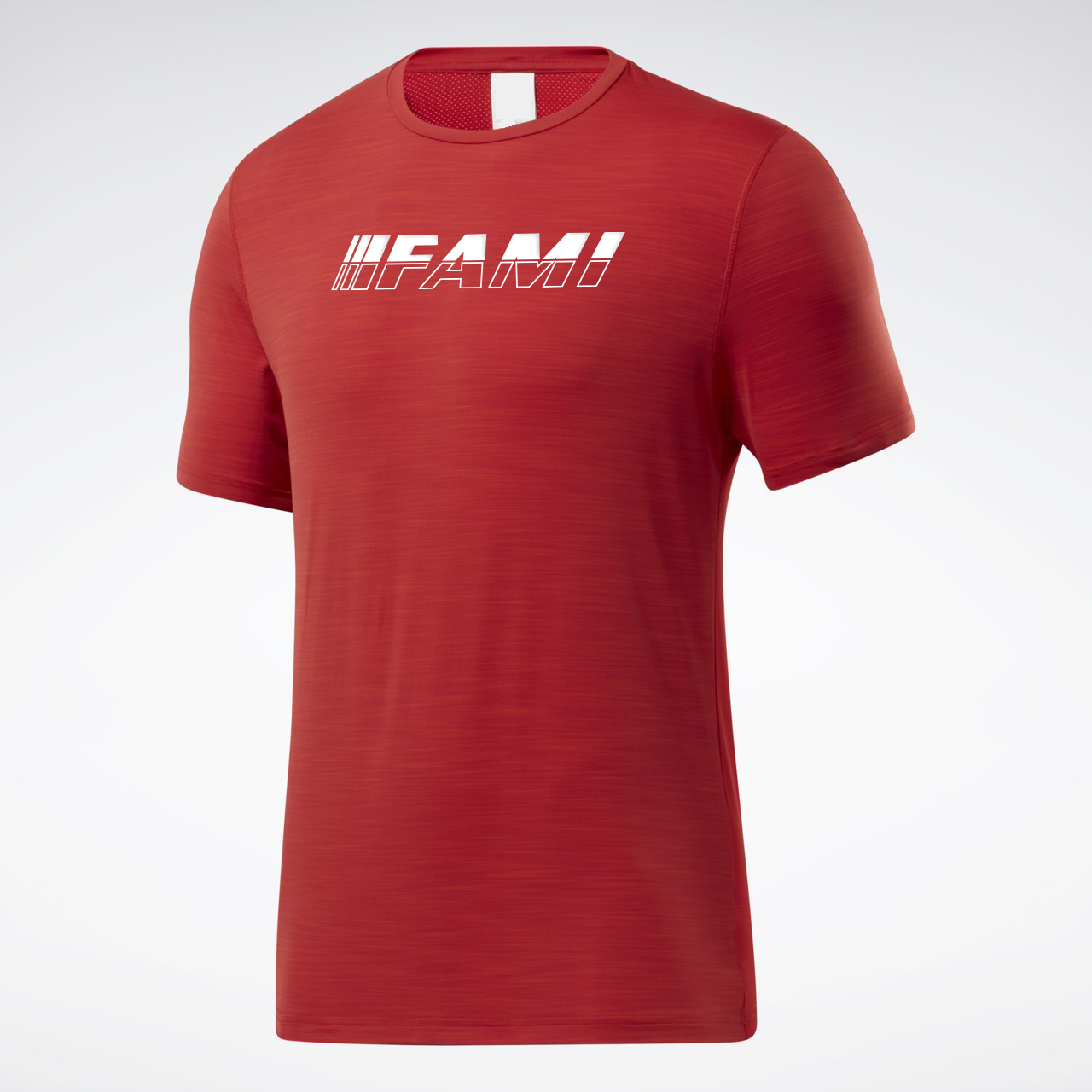 Áo thun thể thao Fami Linear Logo mẫu mới 2020, Màu hồng phấn có bigsize