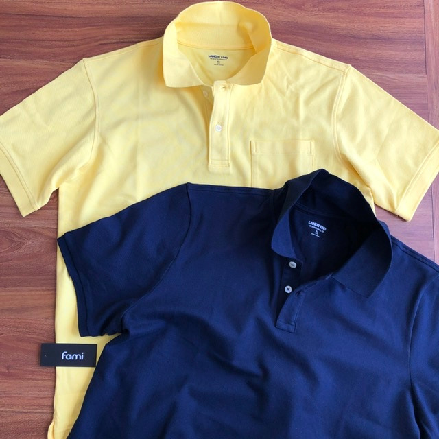 Áo polo Lands End xuất khẩu có bigsize