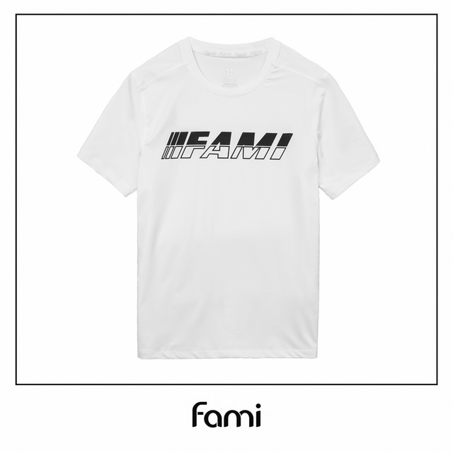 Áo thun thể thao Fami Linear Logo mẫu mới 2020, có bigsize