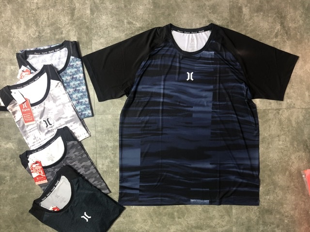 Áo thun thể thao phối tay bigsize