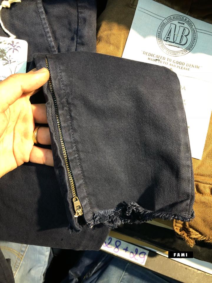 quần kaki túi hộp