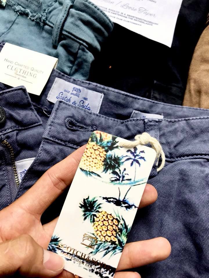 quần kaki túi hộp