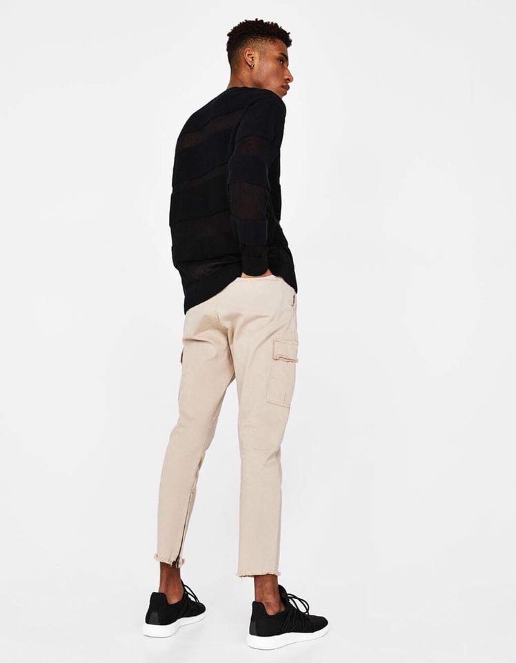 quần kaki túi hộp