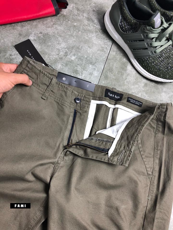 Quần short kaki chinos