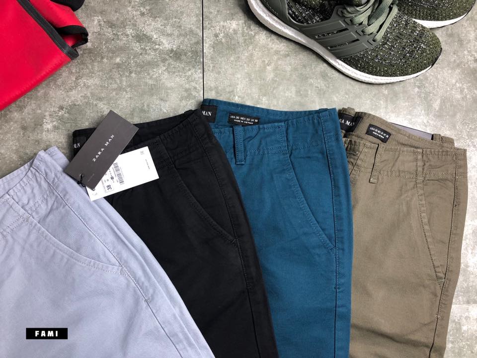 Quần short kaki chinos