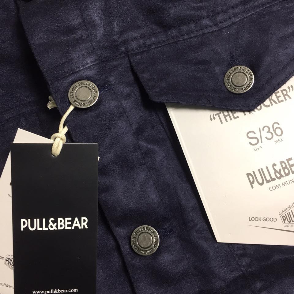 Aó khoác da lộn P&B