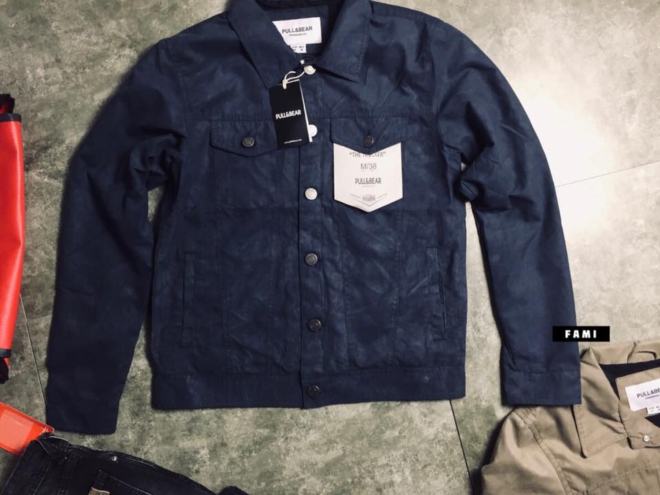 Aó khoác da lộn P&B