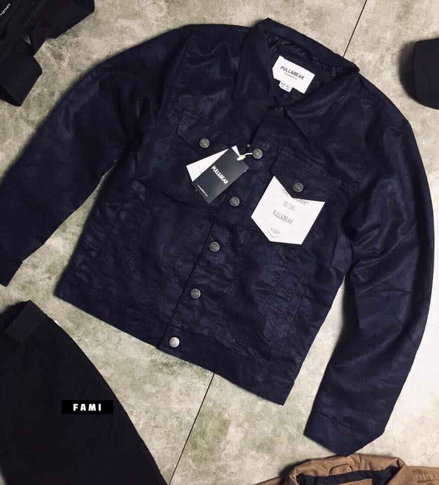 Aó khoác da lộn P&B