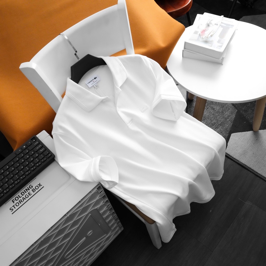 Áo polo Nam Lacoste - Kem