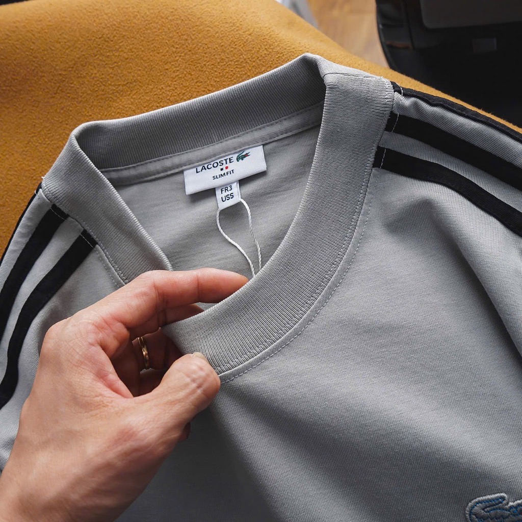 Áo thun coton lacoste mẫu mới 2025