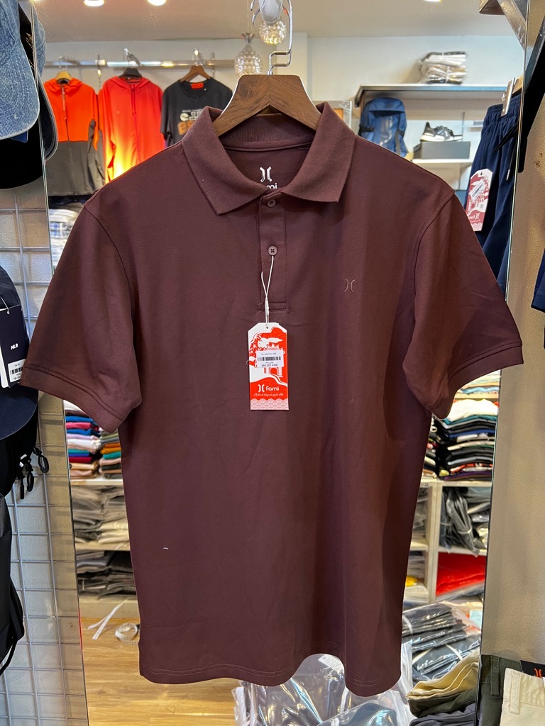 Áo polo Fami coton cá sấu in họa tiết mẫu 2003, có bigsize