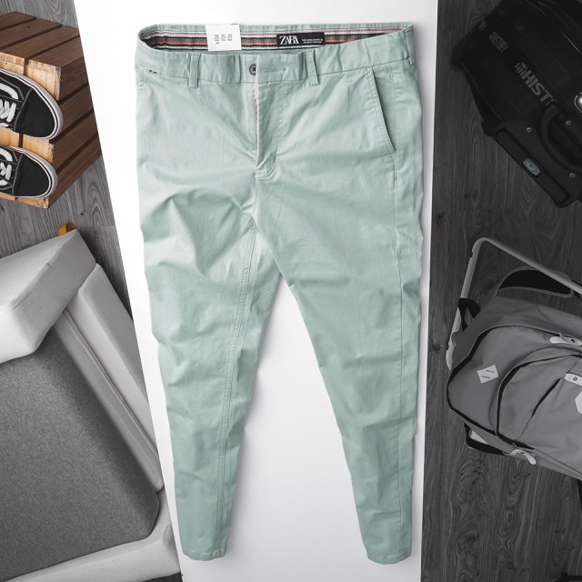 Quần kaki Zara mẫu mới 2021