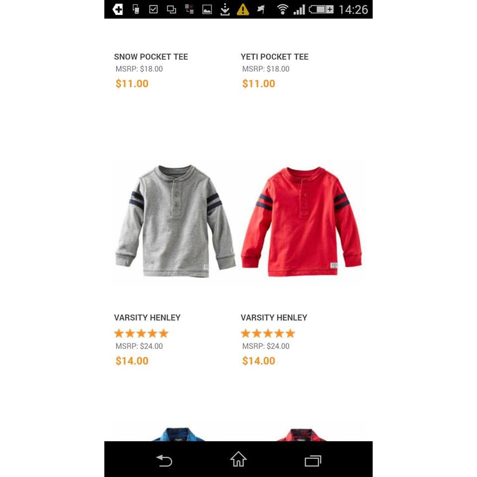 áo tay dài bé trai oshkosh