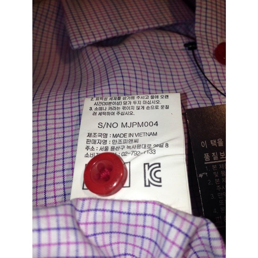 áo sơ mi xuất khẩu hàn quốc