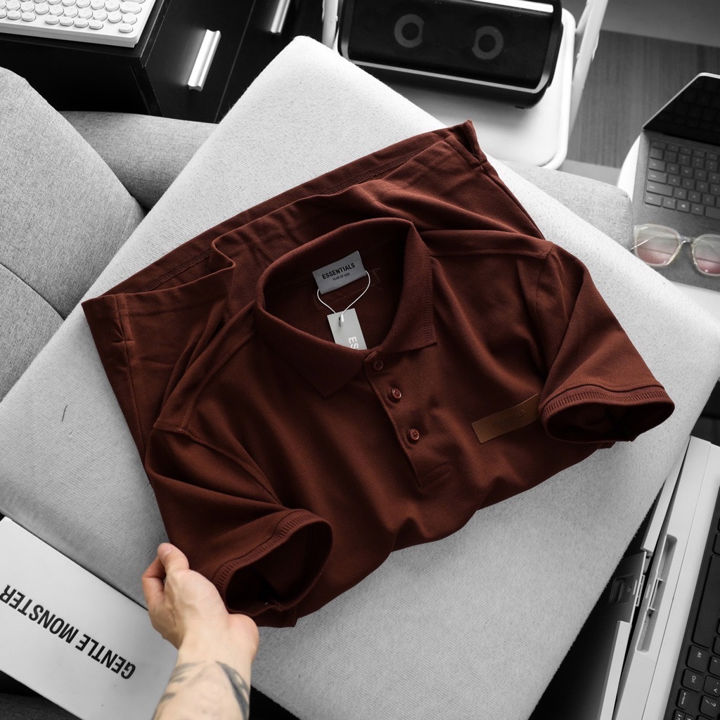Áo polo Nam Essentials ss25