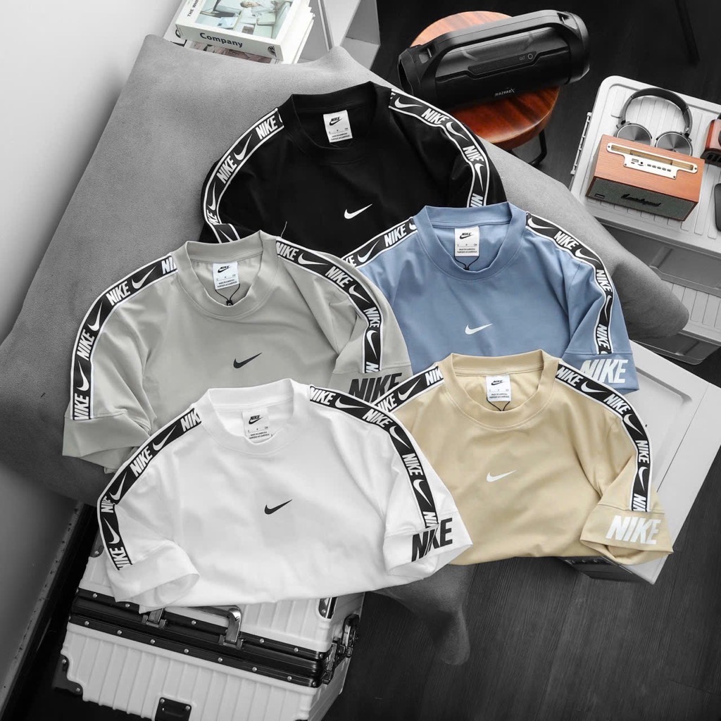 Áo thun Nike Nam phối vai họa tiết chữ